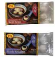 Glutinous Rice Ball Red Bean & Glutinous Rice Ball Black Sesame